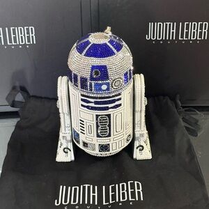 Limited Edition Judith Leiber Star Wars R2d2 Clutch Bag!!!